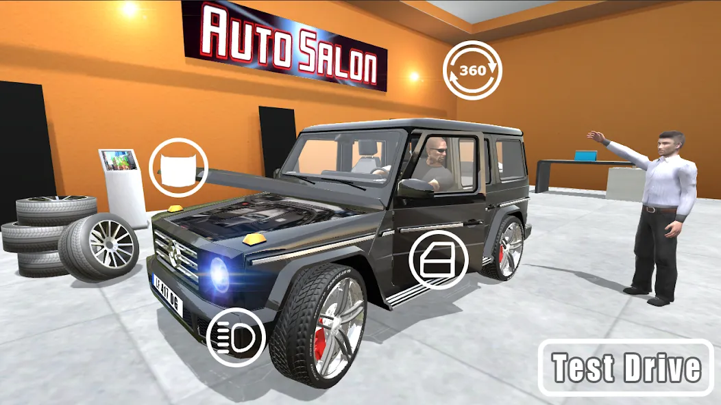 Offroad G-Class  [МОД Много монет] Screenshot 1