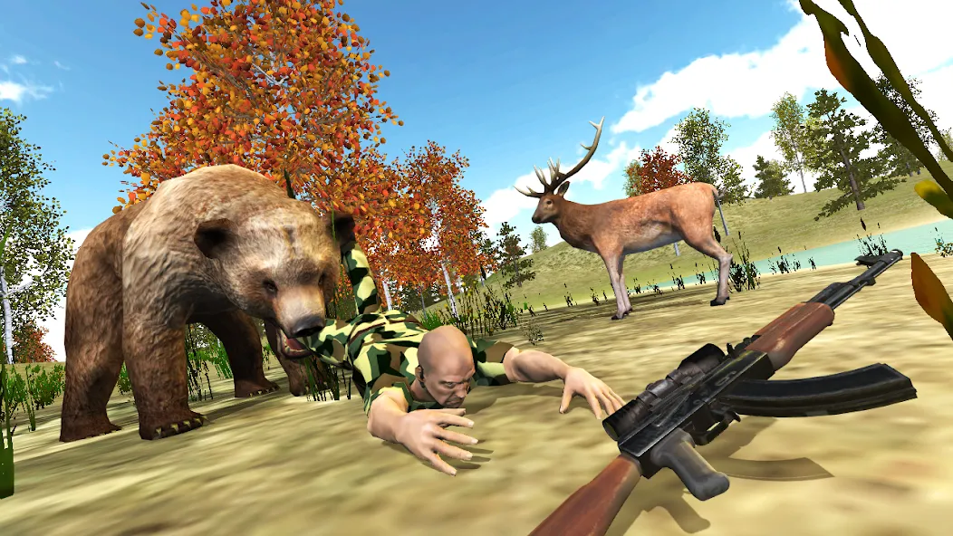 Hunting Simulator 4x4  [МОД Unlimited Money] Screenshot 4