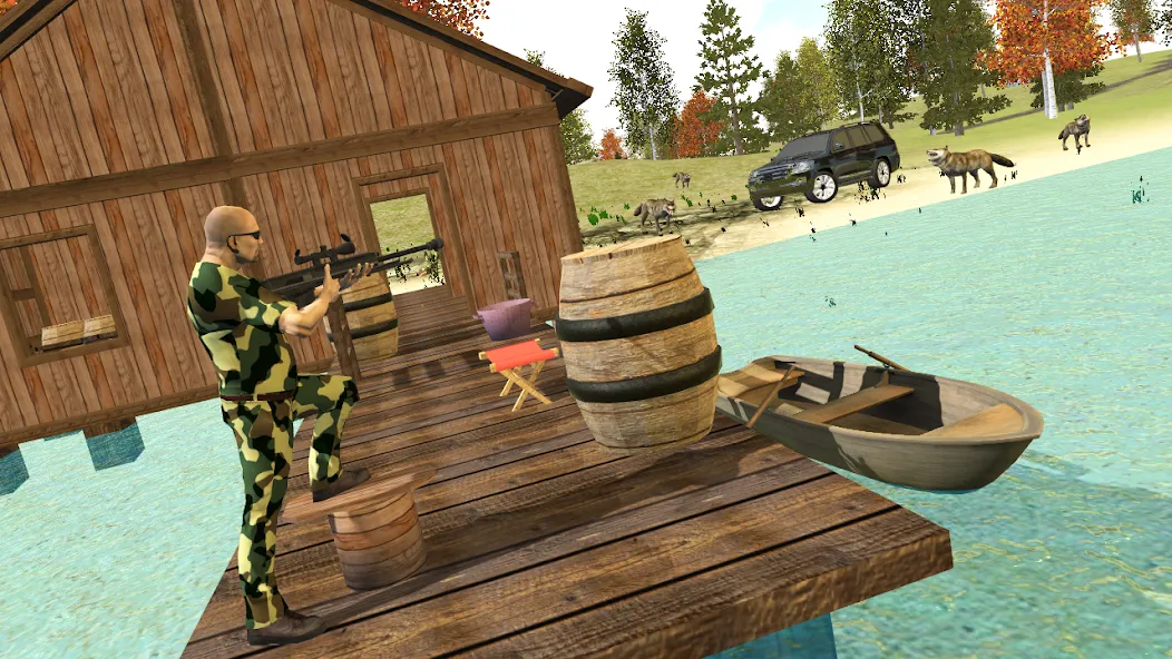 Hunting Simulator 4x4  [МОД Unlimited Money] Screenshot 5