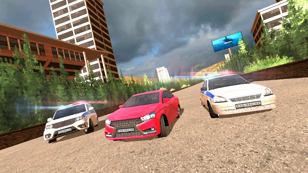 Police Car Chase  [МОД Все открыто] Screenshot 3