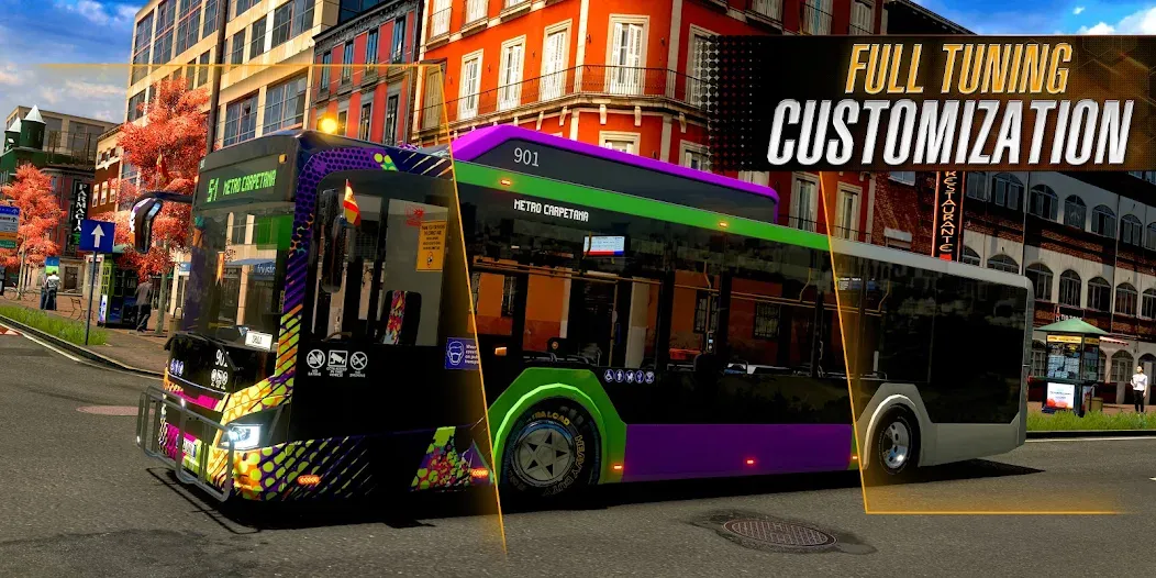 Bus Simulator 2023 (Бус Симулятор 2023)  [МОД Menu] Screenshot 4