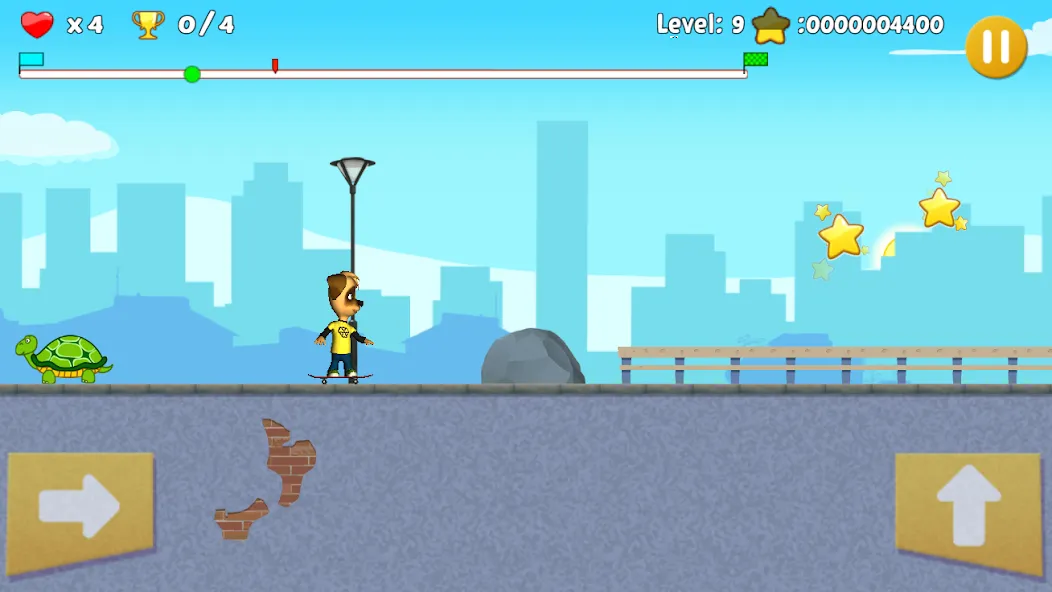 Pooches: Skateboard  [МОД Бесконечные монеты] Screenshot 4