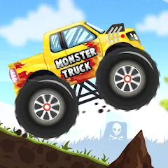 Скачать взлом Kids Monster Truck Racing Game  [МОД Бесконечные деньги] - полная версия apk на Андроид