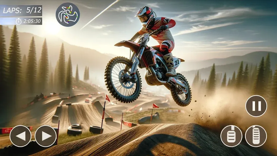 MX Bikes: Motocross Dirt bikes  [МОД Menu] Screenshot 1