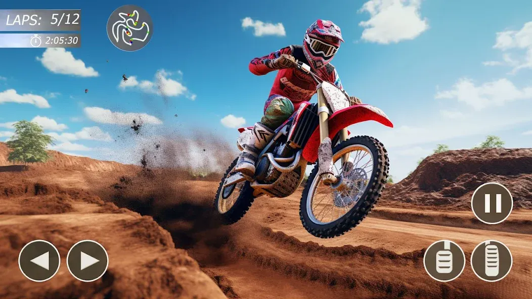 MX Bikes: Motocross Dirt bikes  [МОД Menu] Screenshot 2