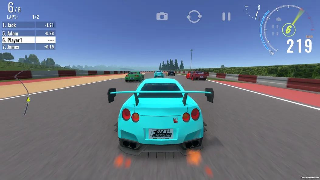 First Racer (Фрст Рейсер)  [МОД Много денег] Screenshot 1