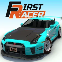 Скачать взломанную First Racer (Фрст Рейсер)  [МОД Много денег] - последняя версия apk на Андроид