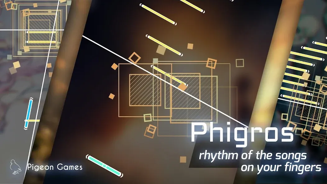 Phigros (Фигрос)  [МОД Бесконечные монеты] Screenshot 1