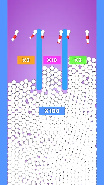 Balls and Ropes: Cut 'n Bounce (Боллс энд Роупс)  [МОД Menu] Screenshot 3