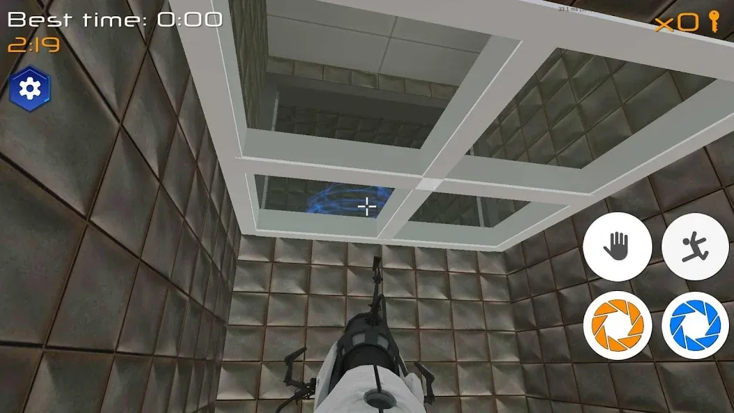 Portal Maze 2 game 3D aperture  [МОД Много монет] Screenshot 2