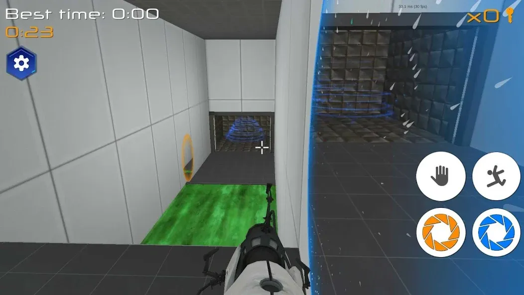 Portal Maze 2 game 3D aperture  [МОД Много монет] Screenshot 3