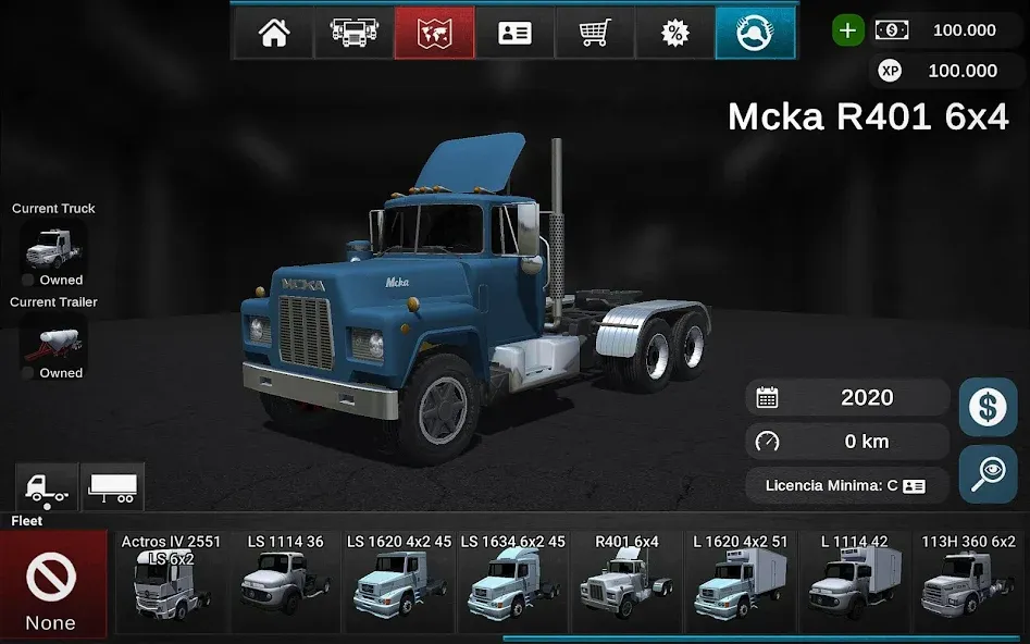 Grand Truck Simulator 2 (Гранд Трак Симулятор 2)  [МОД Unlimited Money] Screenshot 1