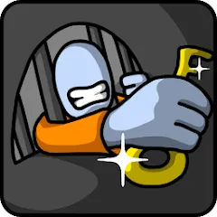 Взломанная One Level: Stickman Jailbreak (Уан Левел)  [МОД Бесконечные монеты] - последняя версия apk на Андроид