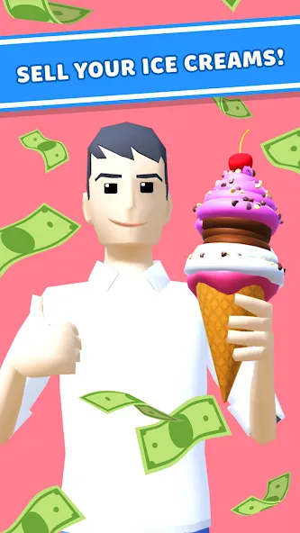 Ice Cream Inc. ASMR, DIY Games  [МОД Unlocked] Screenshot 2