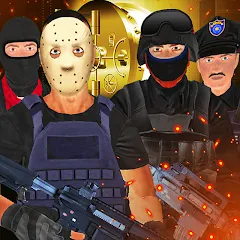 Взлом Justice Rivals 3 Cops&Robbers  [МОД Menu] - полная версия apk на Андроид