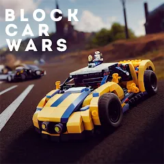 Взлом Block Car Wars Brick Car Crash (Блок Автомобильные Войны Кирпич Автомобильная Авария)  [МОД Много монет] - полная версия apk на Андроид