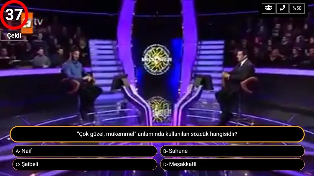 Milyoner Bilgi Yarışması -SWT  [МОД Menu] Screenshot 2