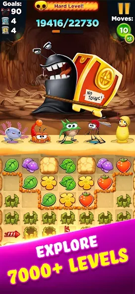 Best Fiends - Match 3 Puzzles (Бест Фиендс)  [МОД Меню] Screenshot 4