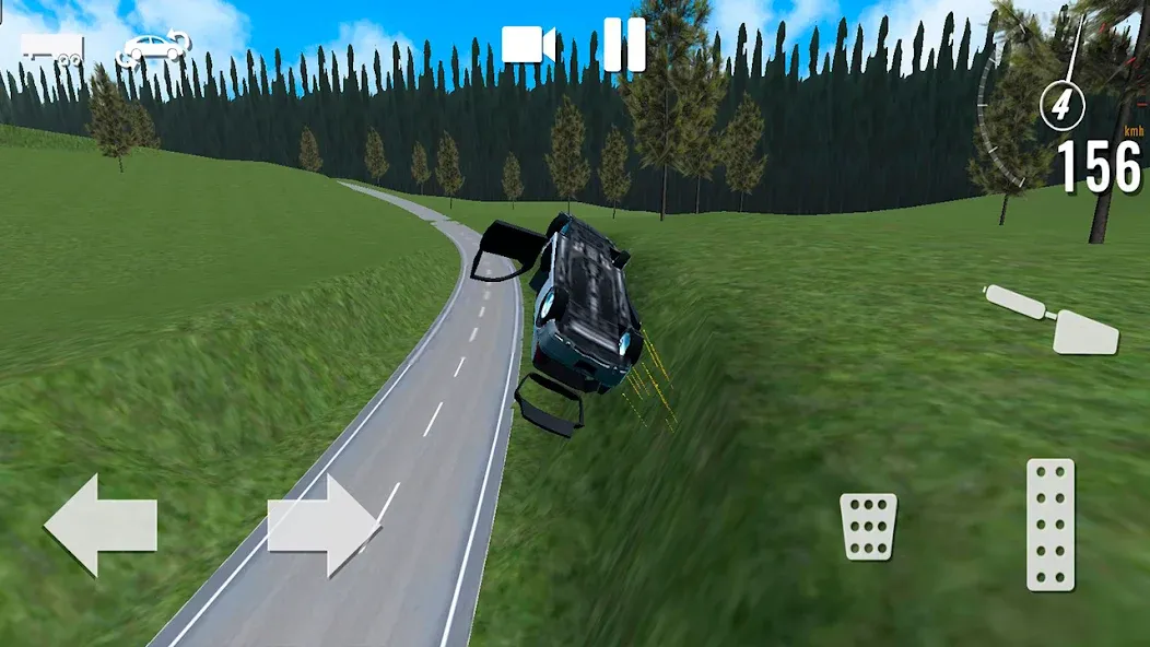 Car Crash Simulator: Accident (Кар Симулятор Столкновений)  [МОД Unlocked] Screenshot 2