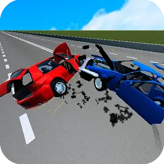 Скачать взломанную Car Crash Simulator: Accident (Кар Симулятор Столкновений)  [МОД Unlocked] - последняя версия apk на Андроид