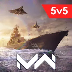 Скачать взломанную Modern Warships: Naval Battles (МОДЕРН ВАРШИПС)  [МОД Unlocked] - стабильная версия apk на Андроид