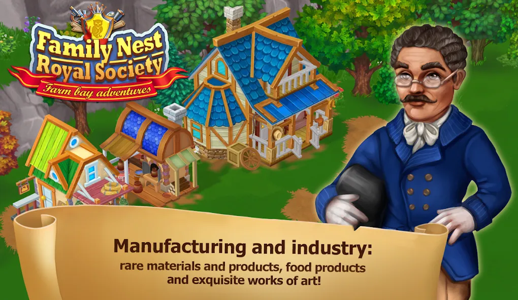 Family Nest: Royal Farms  [МОД Unlocked] Screenshot 4