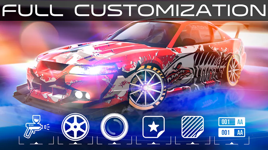 Hard Racing - Real Drag Racing (Хард Рейсинг)  [МОД Много денег] Screenshot 4