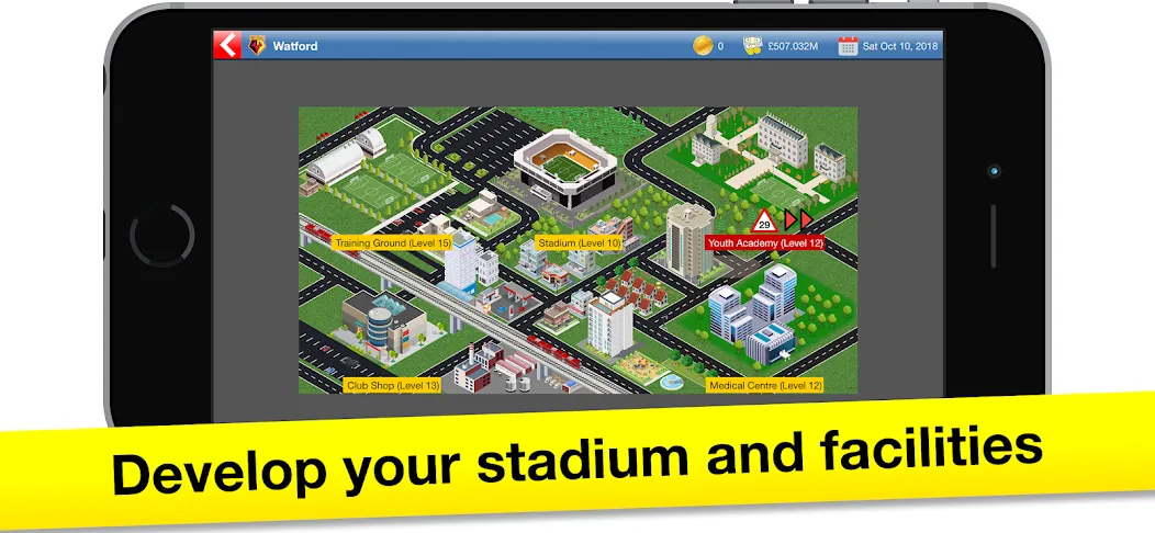 Soccer Tycoon: Football Game  [МОД Все открыто] Screenshot 2