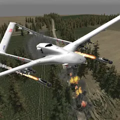 Взломанная Drone Strike Military War 3D (Дрон Удар Военная Война 3D)  [МОД Меню] - стабильная версия apk на Андроид