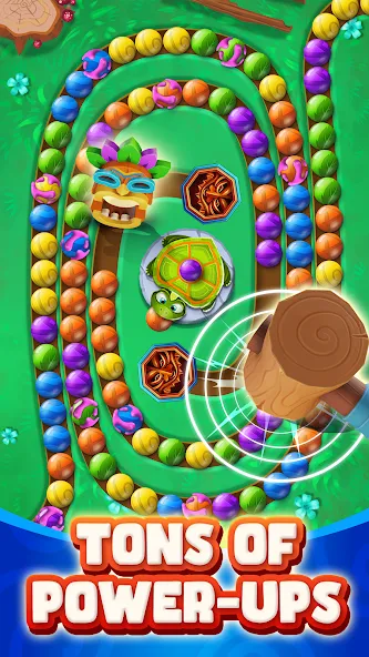 Marble Woka Woka: Jungle Blast  [МОД Бесконечные деньги] Screenshot 2