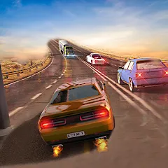 Взлом Car Highway Racing for Speed (Трафик Рейсер Трафик игры)  [МОД Бесконечные деньги] - последняя версия apk на Андроид