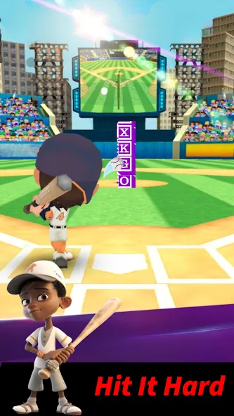 Baseball Letter Strike Homerun  [МОД Menu] Screenshot 2