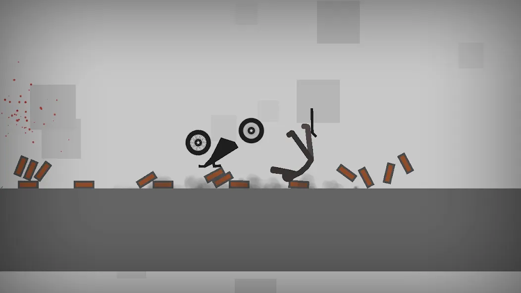 Stickman Dismounting (тикман Дисмаунтинг)  [МОД Mega Pack] Screenshot 3