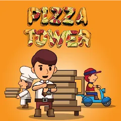 Скачать взлом Pizza Tower: Idle Tycoon (Пицца Тауэр)  [МОД Unlimited Money] - полная версия apk на Андроид