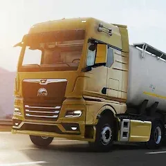 Скачать взломанную Truckers of Europe 3 (Тракеры Европы 3)  [МОД Бесконечные деньги] - последняя версия apk на Андроид