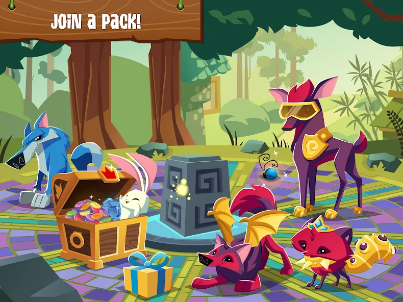 Animal Jam (Анимал Джем)  [МОД Меню] Screenshot 2