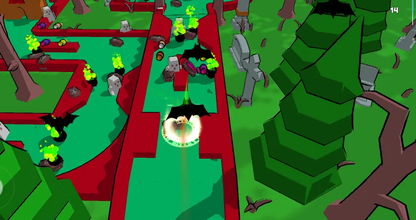 MiniGolf Madness: Halloween (МиниГольф безумие)  [МОД Много денег] Screenshot 4