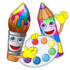 Скачать взлом Coloring pages  [МОД Mega Pack] - последняя версия apk на Андроид