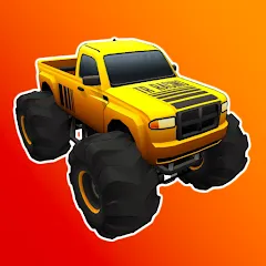 Взломанная Monster Truck Rampage (Монстр Трак Рэмпейдж)  [МОД Много денег] - последняя версия apk на Андроид