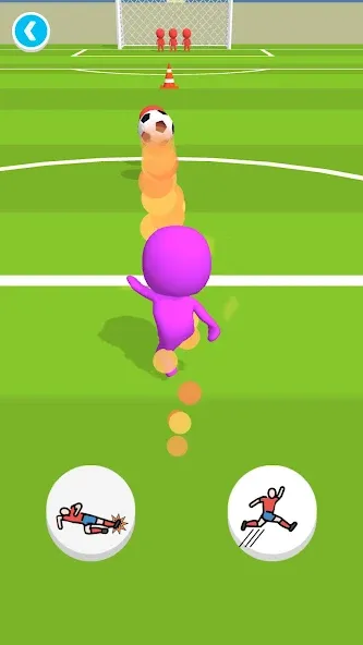 Soccer Runner (Сокер Раннер)  [МОД Все открыто] Screenshot 2