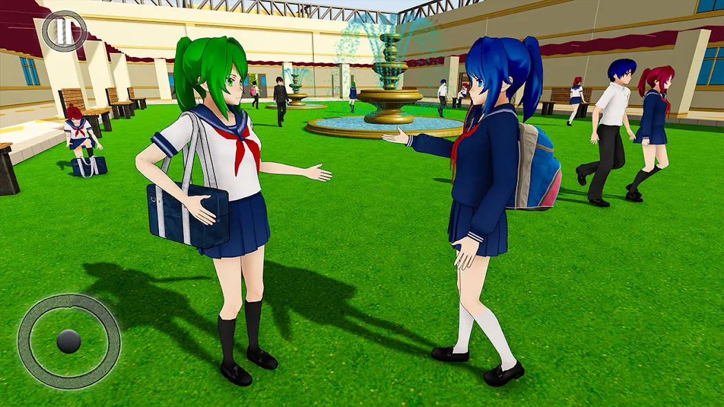 Anime Girl School Teacher 3D  [МОД Unlimited Money] Screenshot 4