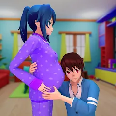 Скачать взлом Pregnant Mother Family Life  [МОД Много денег] - стабильная версия apk на Андроид