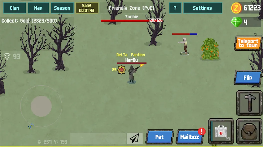 Zombix Online (Зомбикс Онлайн)  [МОД Много денег] Screenshot 3