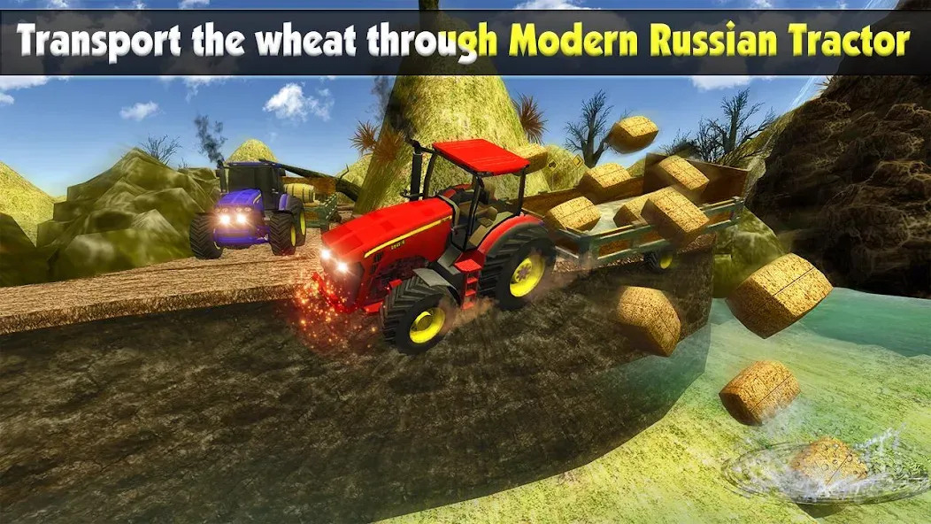 Rural Farming - Tractor games  [МОД Меню] Screenshot 3