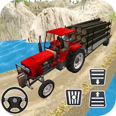 Взлом Rural Farming - Tractor games  [МОД Меню] - стабильная версия apk на Андроид