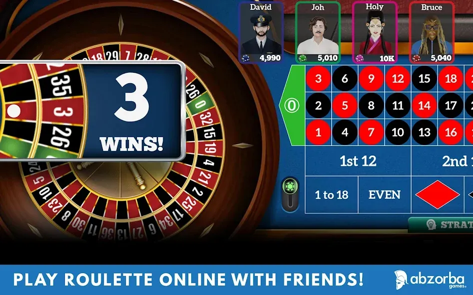 Roulette Live Casino Tables (Рулетка Лайв)  [МОД Меню] Screenshot 1