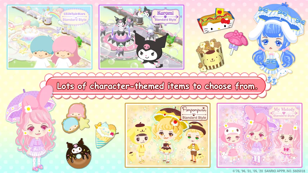 HelloKittyWorld2 Sanrio Kawaii (ХеллоуКиттиВорлд2 Санрио Каваии)  [МОД Unlocked] Screenshot 4