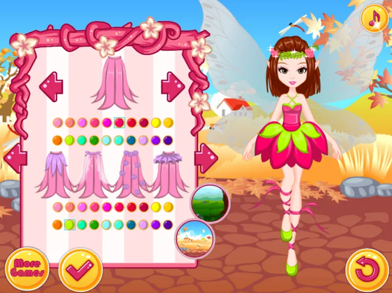 Fairy Dress Up - Girls Games  [МОД Unlocked] Screenshot 4