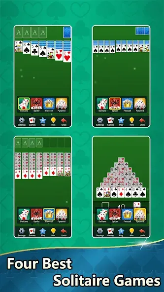 Aged Solitaire Collection  [МОД Все открыто] Screenshot 1