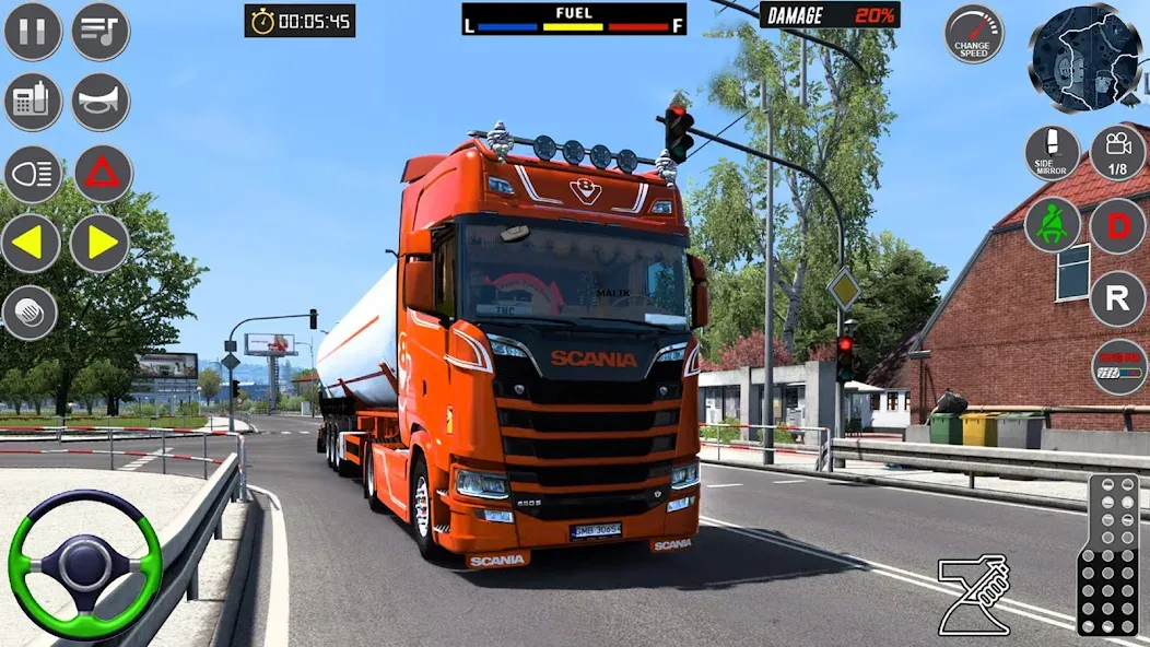 Oil Tanker Transport Simulator  [МОД Бесконечные монеты] Screenshot 5